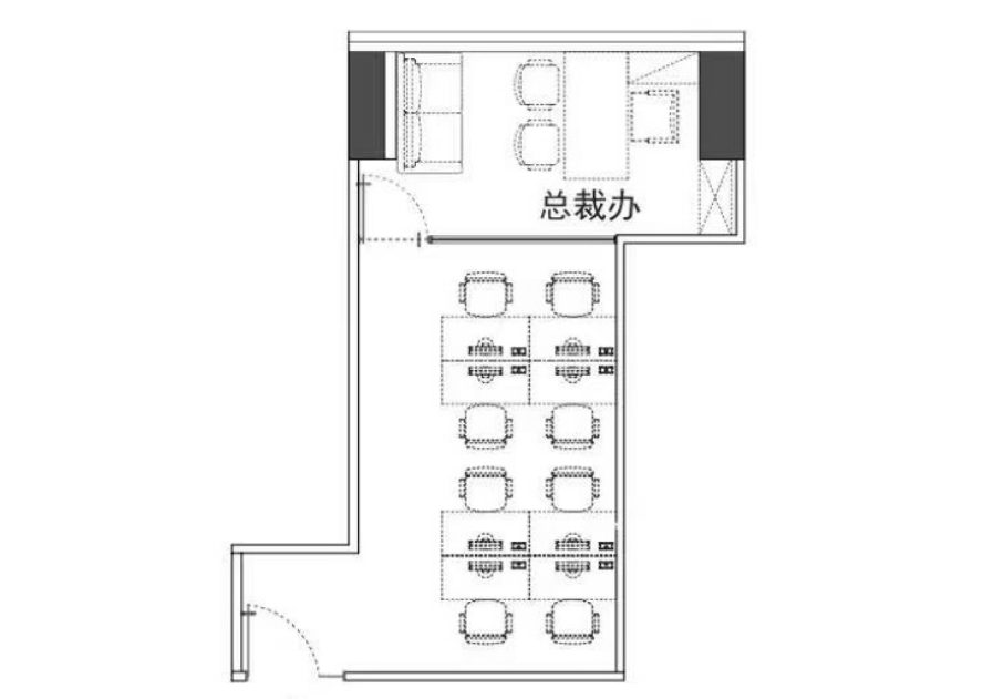 仲益大廈寫字樓出租，面積87平米，租金4.5 元/平/天